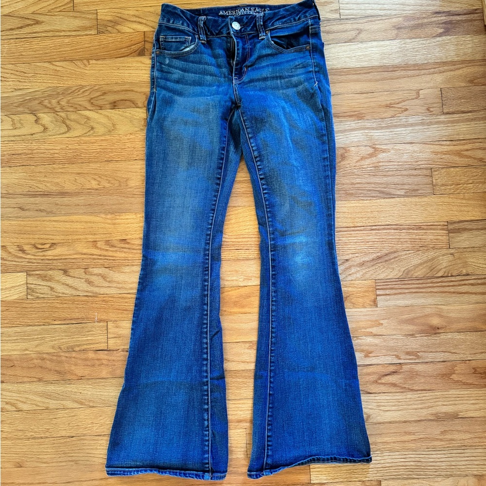 AEO flare jeans